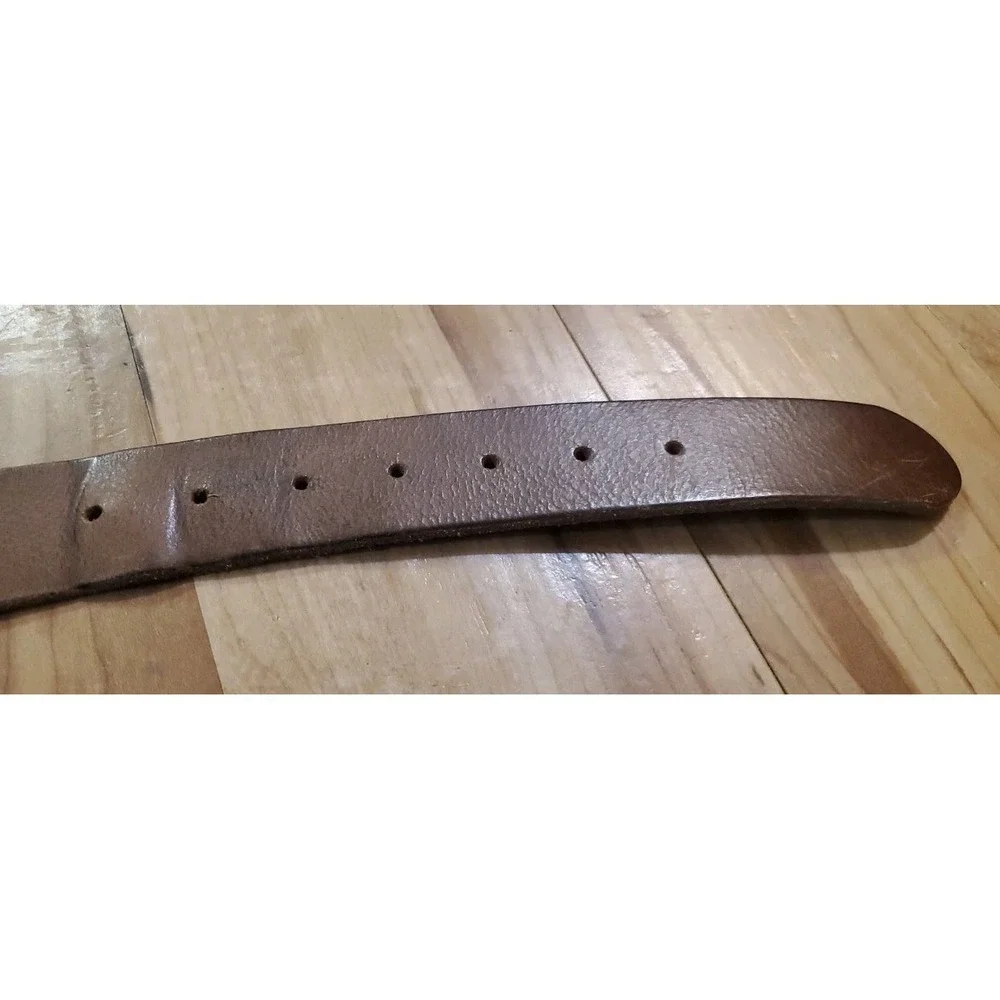 Columbia‎ Sportswear Men's Belt Size 44 Genuine Leather Brown